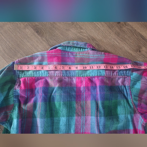 Vintage flannel unique colors - Picture 7 of 9